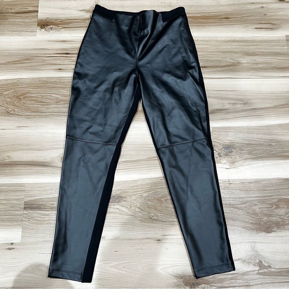 Betabrand Skinny-Leg Jett Dress Pant Yoga Pants Black Women’s Medium - Picture 2 of 8